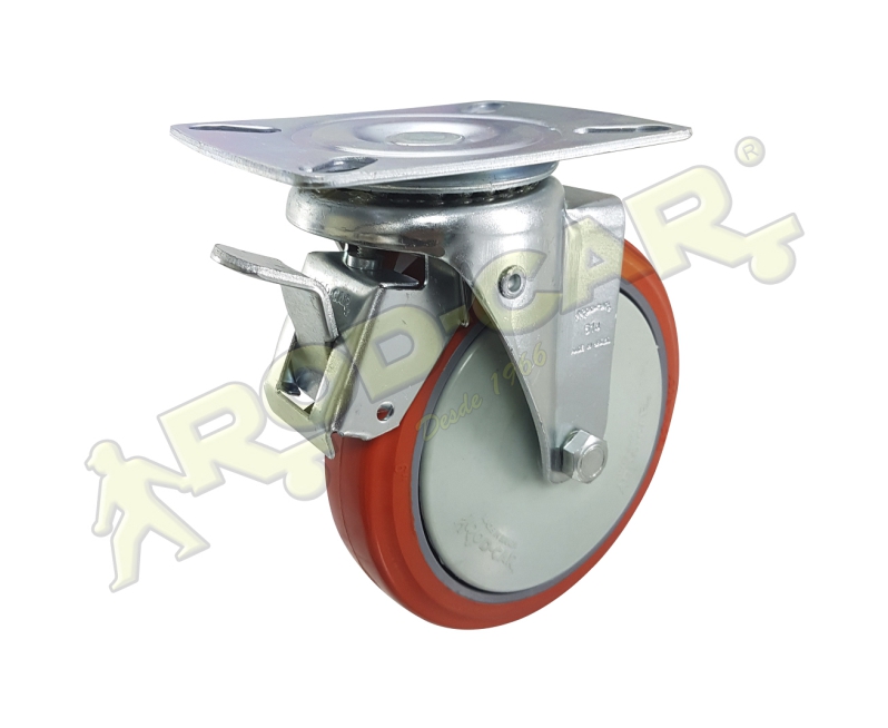 Rodízio giratório GLROA 614 UPKC