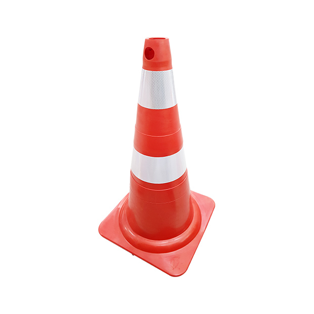 Cone Sinalizador PVC 75 cm – LR/BR Flexível NBR 15071