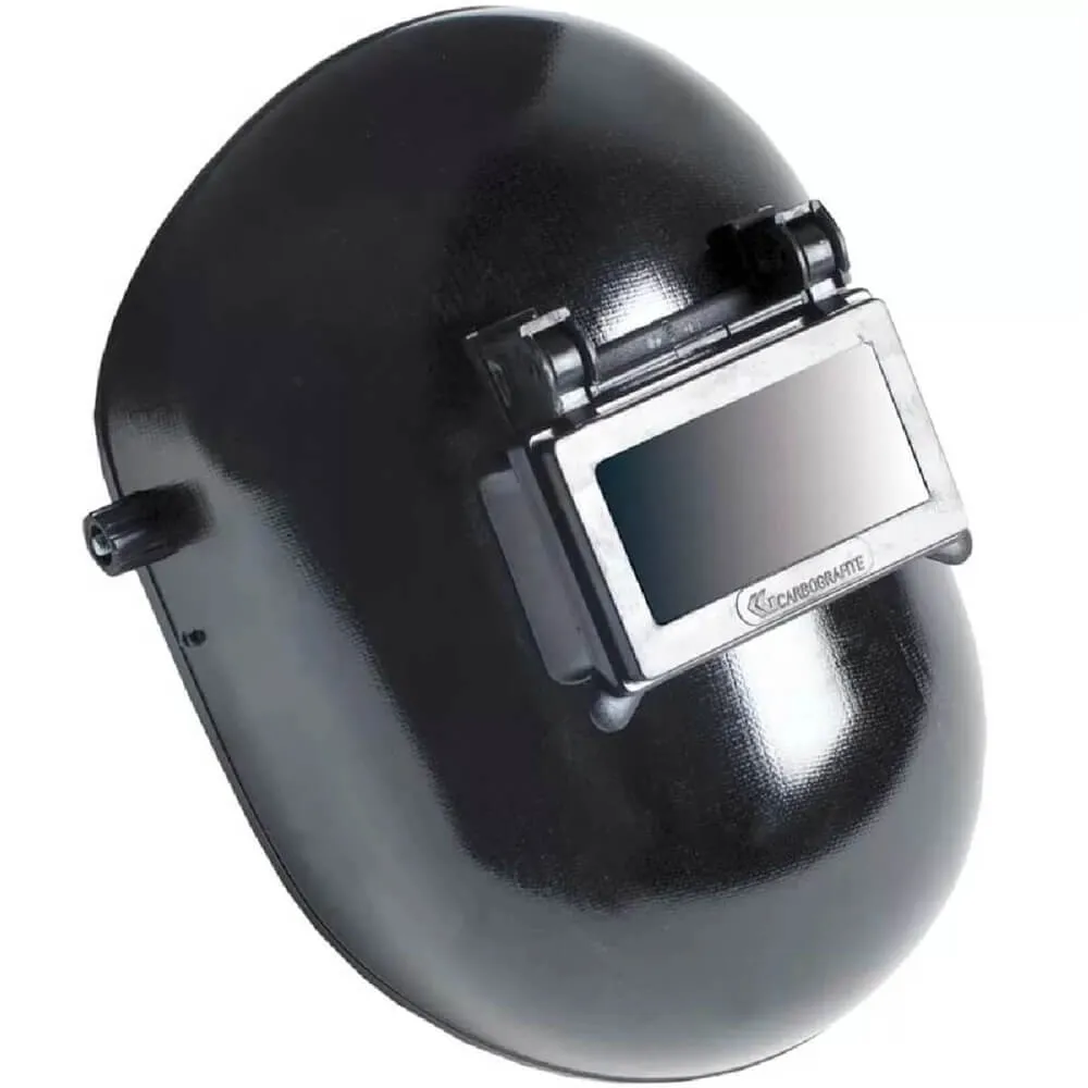 Máscara de Solda Celeron com Catraca Visor Fixo Carbografite