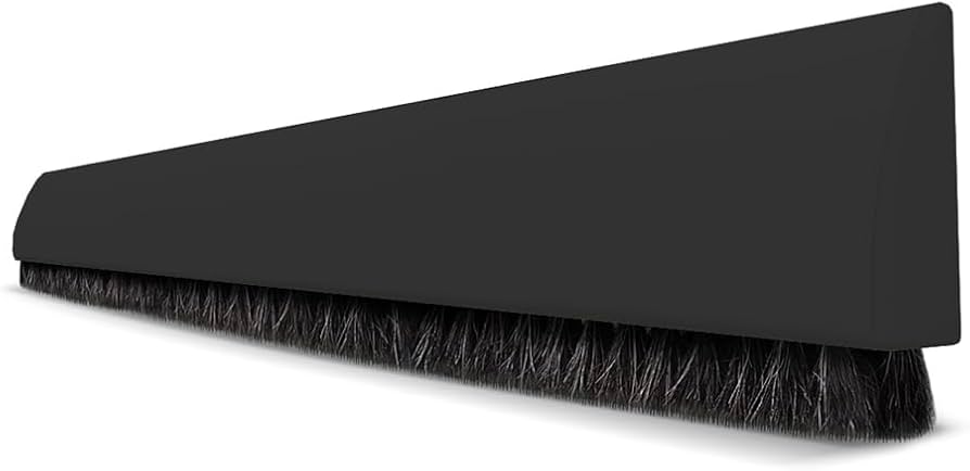 Veda Porta Adesivo Escova Preto 90cm – Comfortdoor