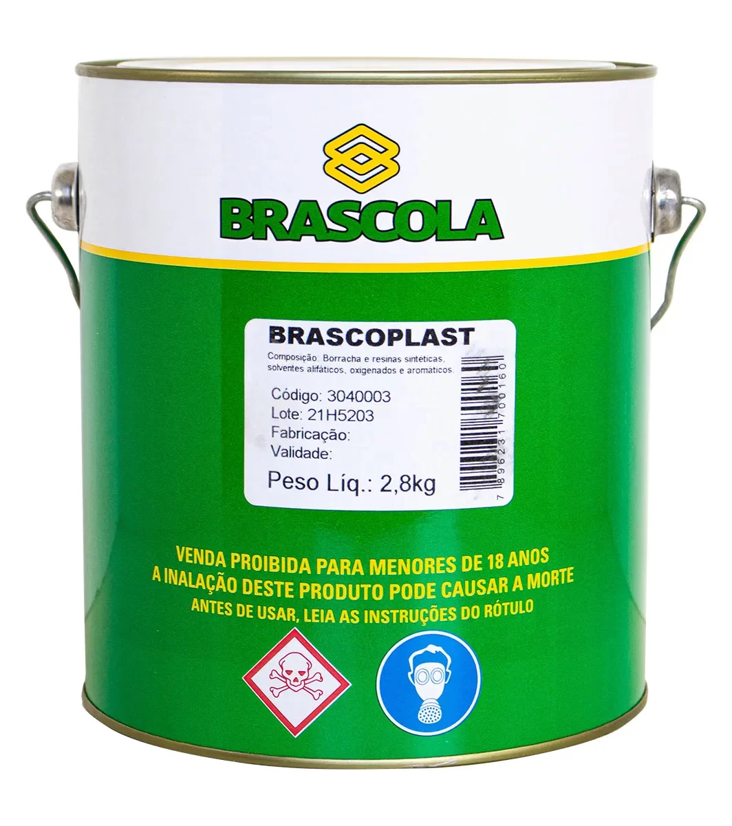 Cola de Contato Brascoplast Standard 2,8 Kg - Brascola