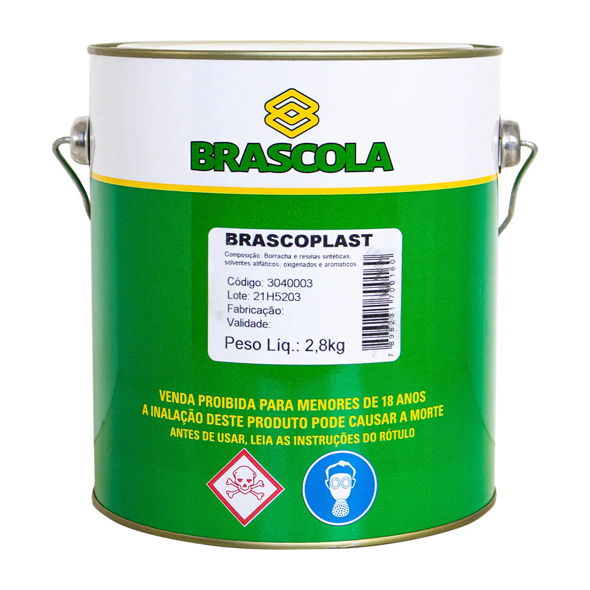 Cola de Contato Brascoplast Standard 2,8 Kg - Brascola