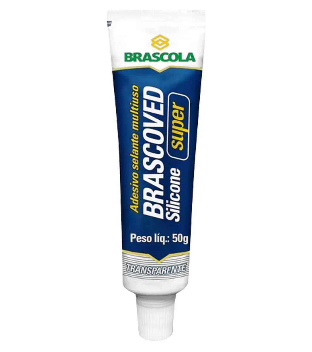 Silicone Brascoved Super 50g Transparente – Brascola