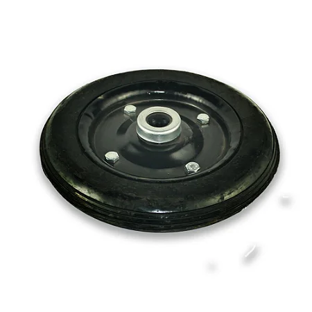 Roda ABM-RCH 10" (Chapa/Rolete) 7/8" 90kg