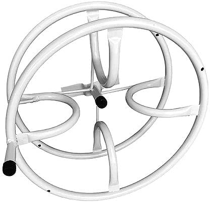 Suporte Giratório para 30m Mangueira 1/2" Branco