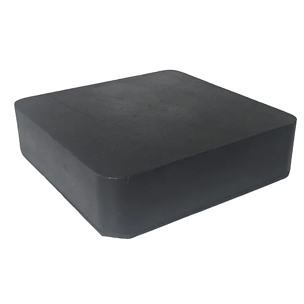 Calço de Borracha 80 Shore 100x100x25mm