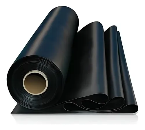 Manta Rubberkap Largura 1m Preto 5mm