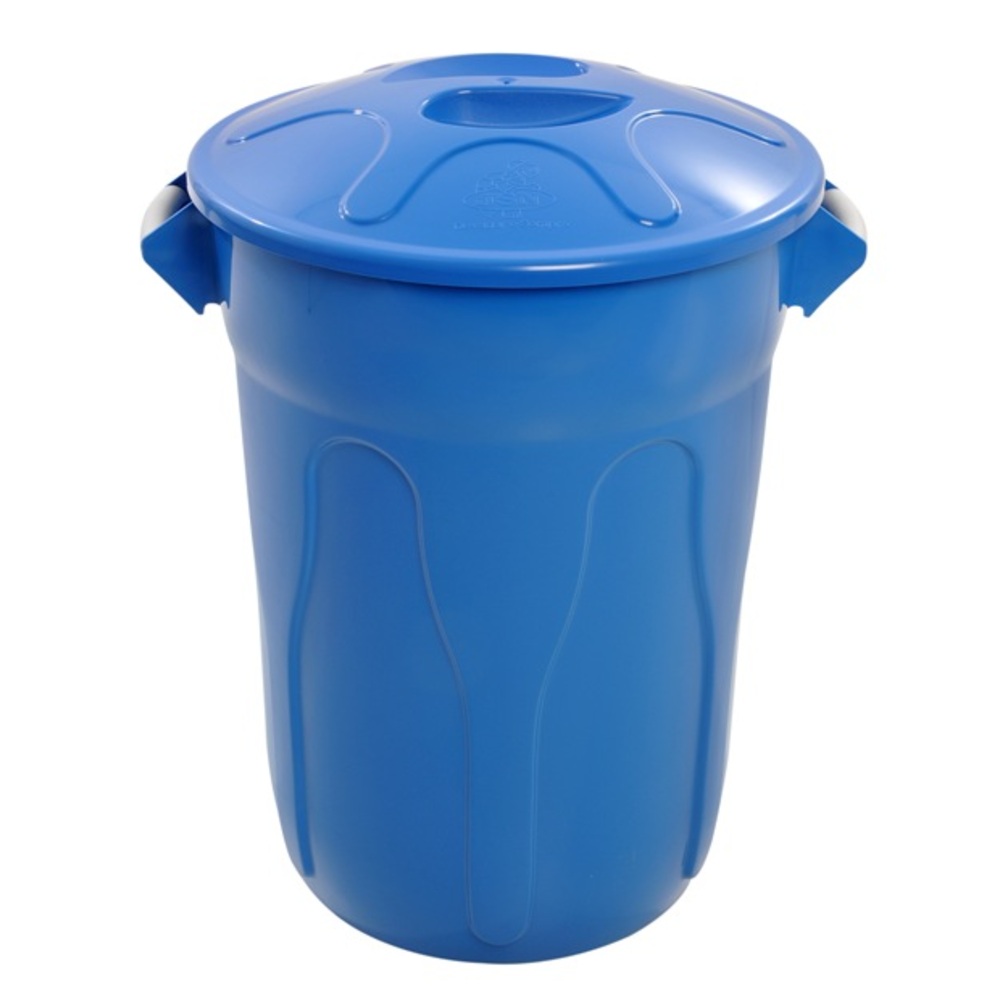 Lixeira Redonda Reciclável 100 Litros Azul – JSN