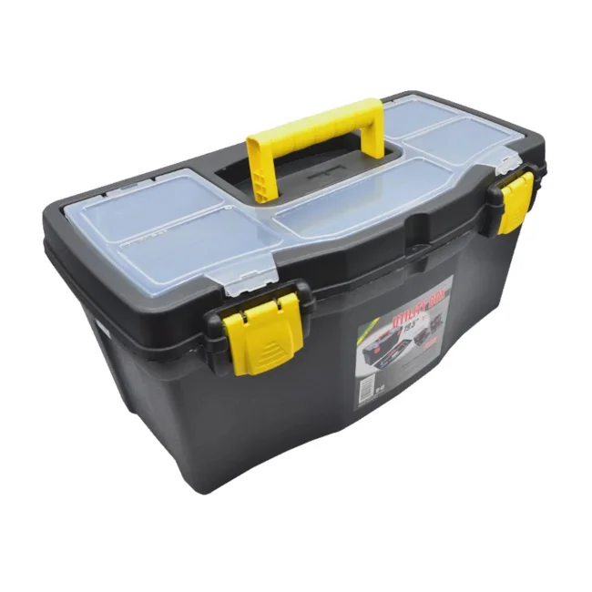Caixa para Ferramentas com Organizador CF-43 Preta