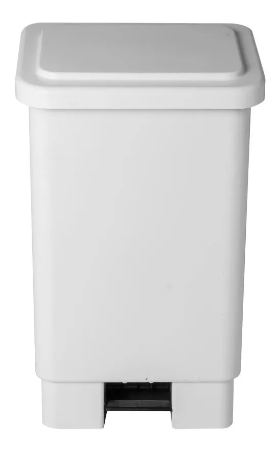 Lixeira com Pedal 25 Litros Branca