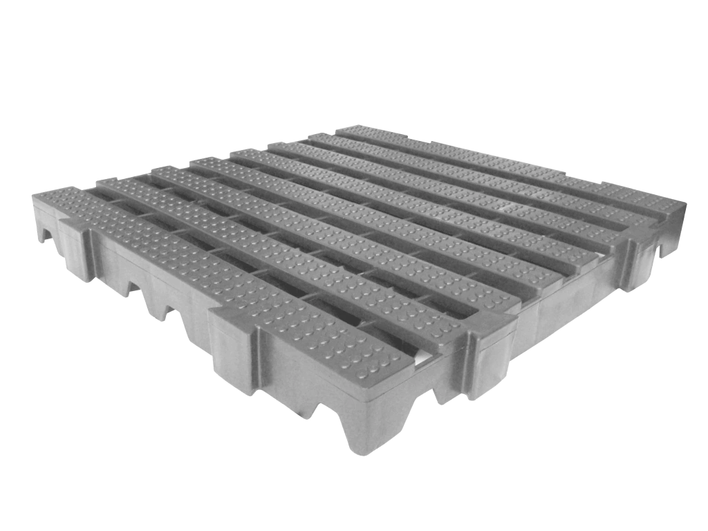 Estrado Plástico 400 x 400 x 45mm Cinza