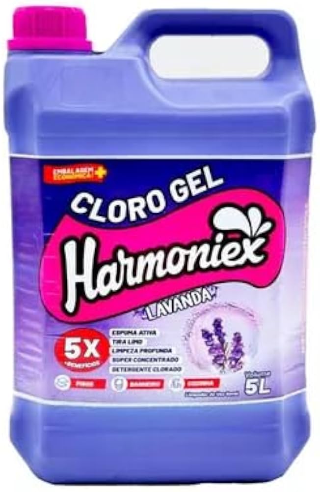 Cloro Gel Lavanda 5 Litros – Harmoniex