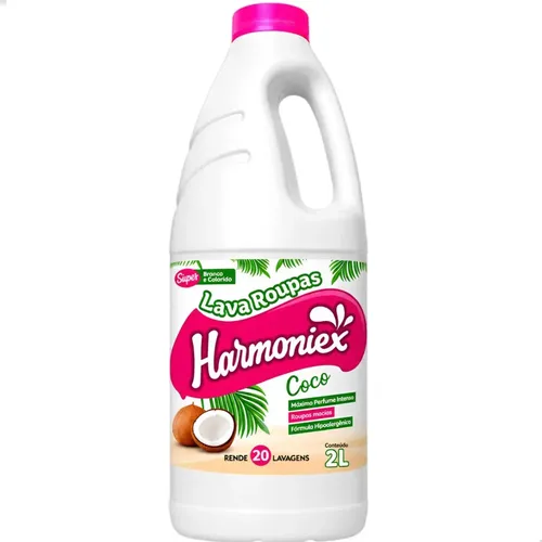 Sabão de Coco Líquido 2 Litros – Harmoniex